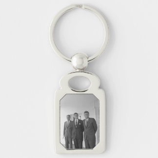 President John Kennedy & Brothers American Camelot Keychain