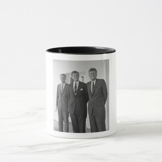 President John Kennedy & Brothers American Camelot Mug (Center)