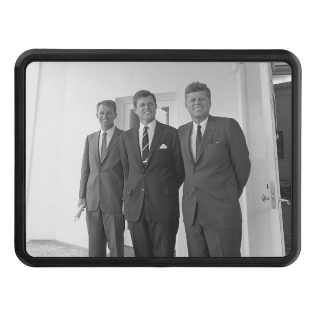 President John Kennedy & Brothers American Camelot Trailer Hitch Cover (Front)
