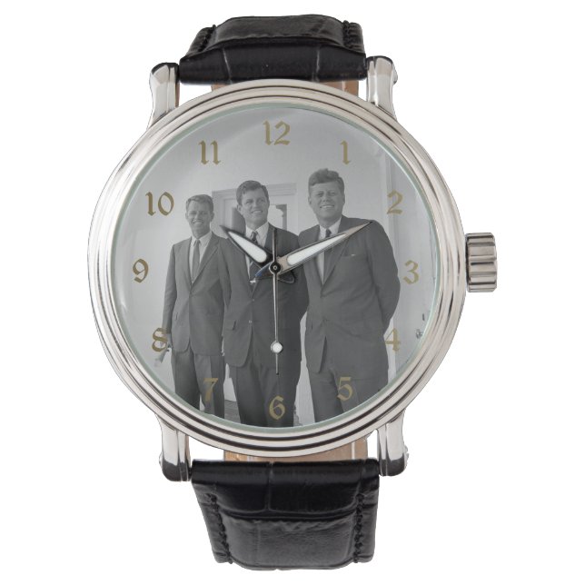 President John Kennedy & Brothers American Camelot Watch (Front)