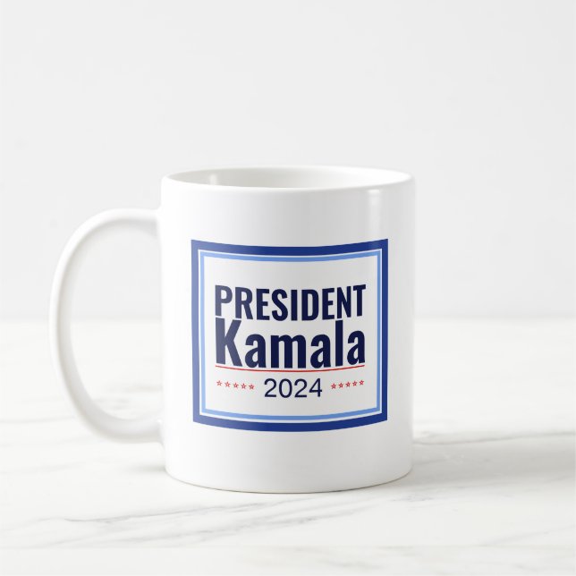 President Kamala 2024 Election Coffee Mug (Left)