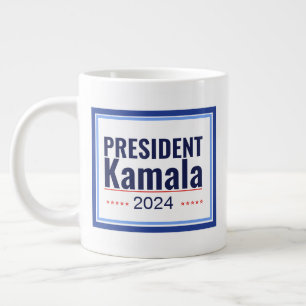 President Kamala 2024 Election Large Coffee Mug