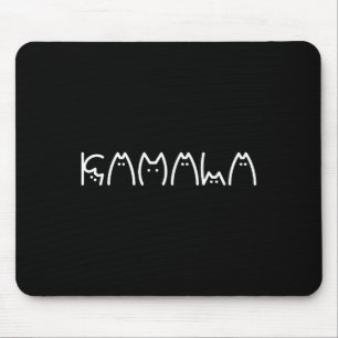 President Kamala 2024 Kamala Cat Letter Font Desig Mouse Pad