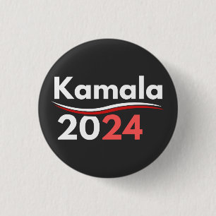 president kamala harris, president harris 1 inch round button
