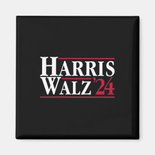 President Kamala Harris Tim Walz Vp Brat Cat Ladie Magnet