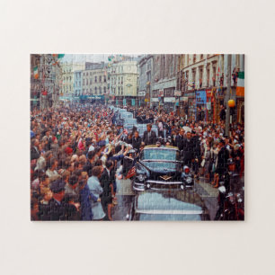 President Kennedy visits Ireland. Jigsaw Puzzle