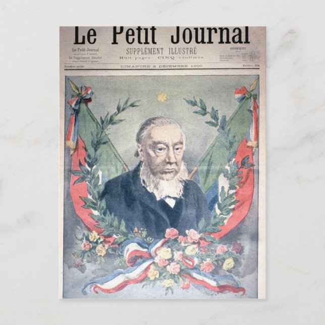 President Kruger front cover Postcard (Front)