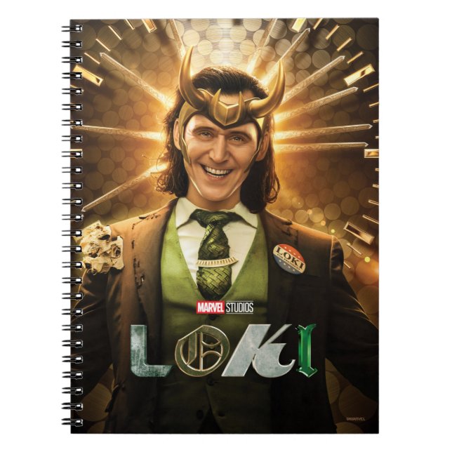 President Loki TVA Poster Notebook (Front)