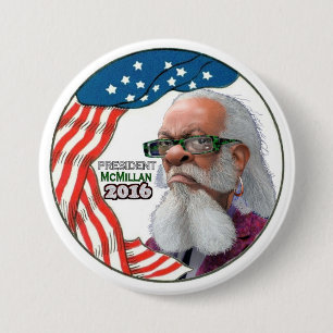 President McMillan 2016 3 Inch Round Button