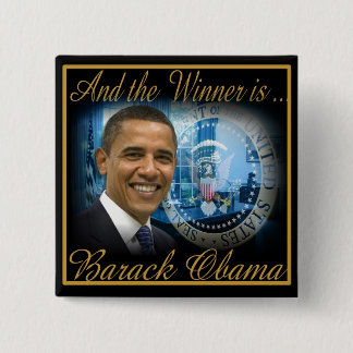 President Obama 2012 Re-election 2 Inch Square Button