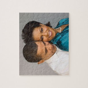PRESIDENT OBAMA AND FIRST LADY-PUZZLE JIGSAW PUZZLE