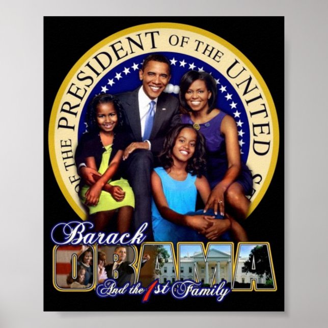 President Obama Family Poster (Front)