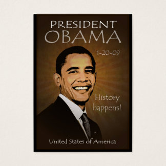 President Obama - Grunge Pocket Calendar