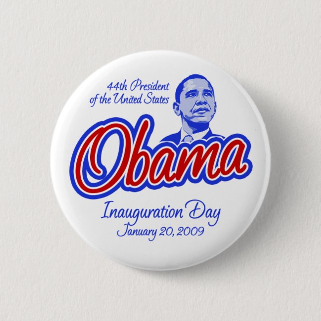 President Obama Inauguration Button (Front)