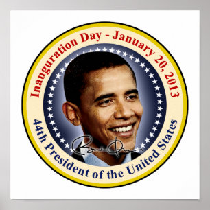 President Obama Inauguration Day Poster