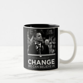 President Obama Inauguration Keepsake Two-Tone Coffee Mug