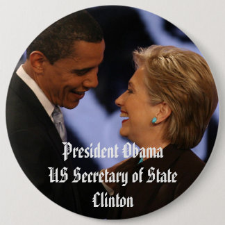President Obama Inauguration Keepsakes 6" 6 Inch Round Button