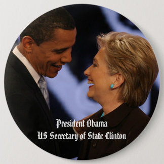 President Obama Inauguration Keepsakes 6" 6 Inch Round Button