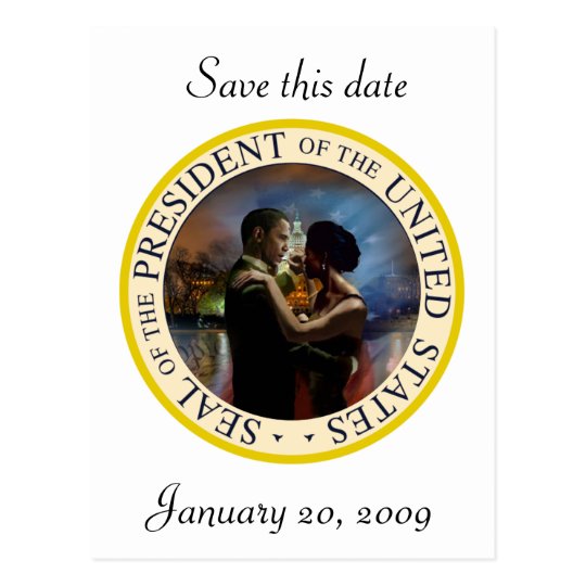President Obama Inauguration Keepsakes Postcard