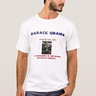PRÉSIDENT OBAMA INAUGURATION T-SHIRT