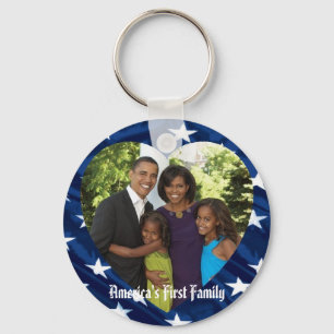 President Obama Keepsakes First Family Keychain
