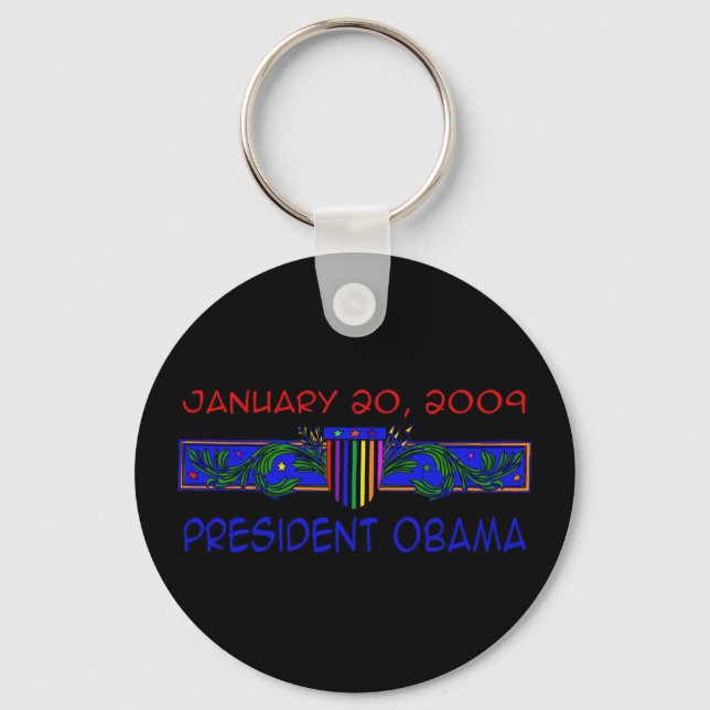 President Obama Keychain (Front)