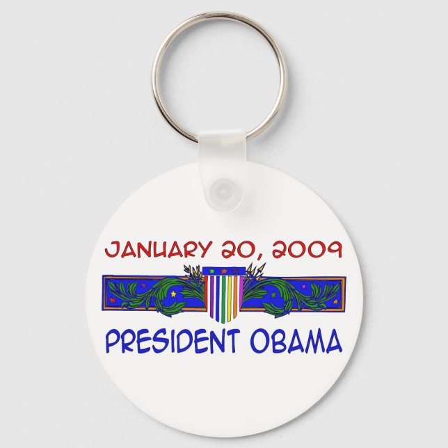 President Obama Keychain (Front)