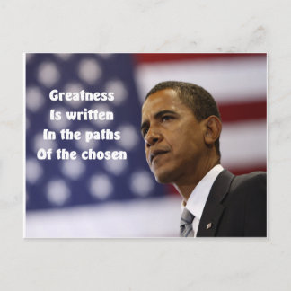 President Obama Postcard