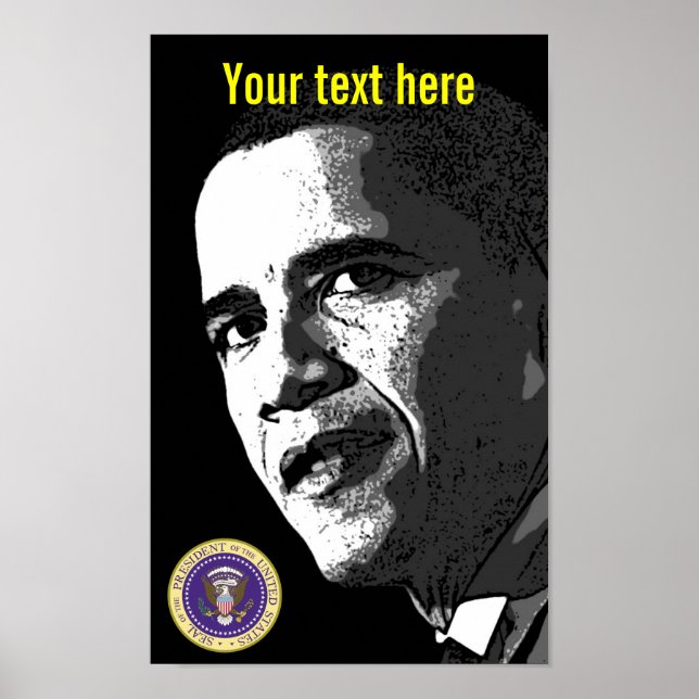 président Obama - Poster - modèle (Devant)