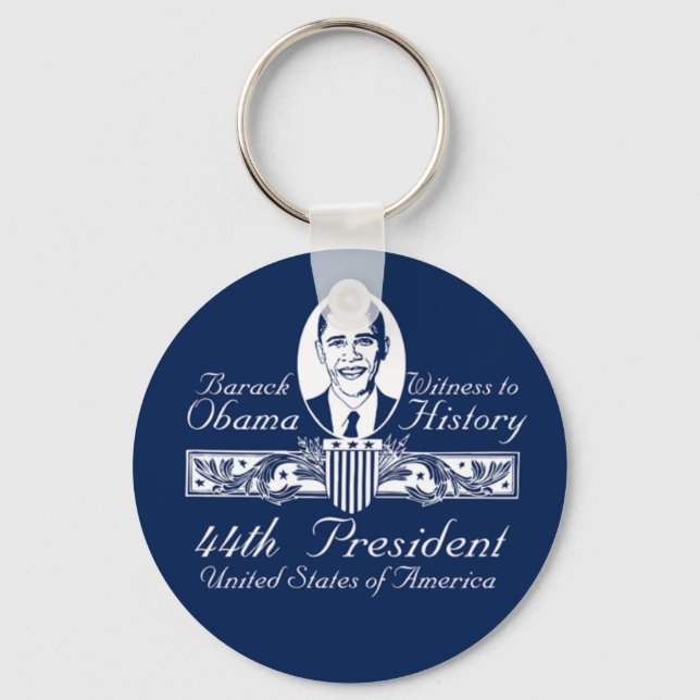 President Obama Victory Keychain (Front)