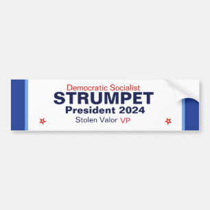 President STRUMPET Inauguration Bumper Sticke Bumper Sticker