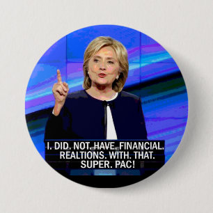 President Super-Pac 3 Inch Round Button