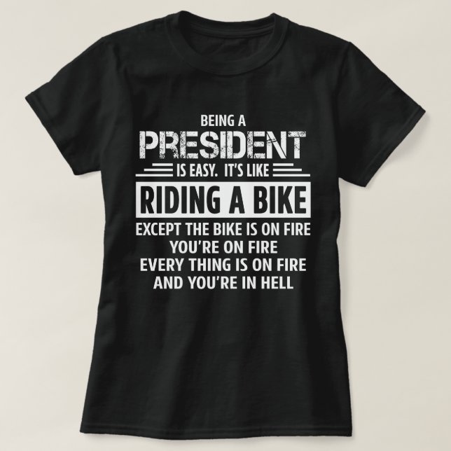 President T-Shirt (Design Front)