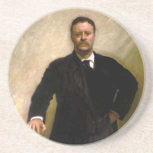 President Theodore Roosevelt John Singer Sargent Coaster
