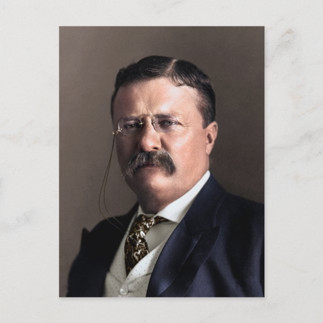 President Theodore Roosevelt Postcard (Front)