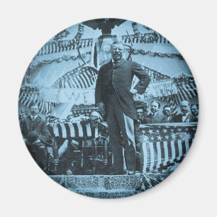 President Theodore Roosevelt Speaking in Wyoming Magnet