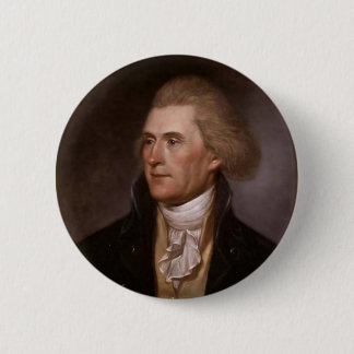 President Thomas Jefferson 2 Inch Round Button
