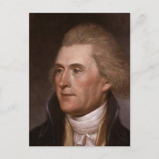 President Thomas Jefferson Postcard