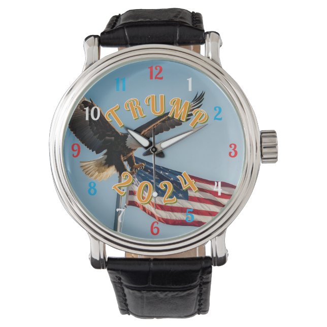 PRESIDENT TRUMP 2024 WATCH (Front)