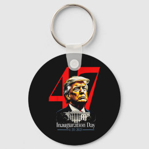 President Trump 2025 Inauguration Day Keychain