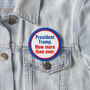 President Trump 3 Inch Round Button