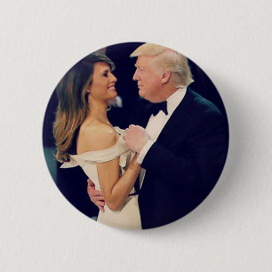 President Trump and Melania Dancing 2 Inch Round Button