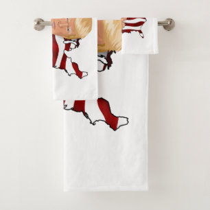 President Trump Bath Towel Set