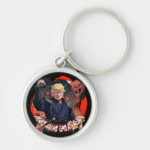 President Trump Make Anime Great Again Keychain