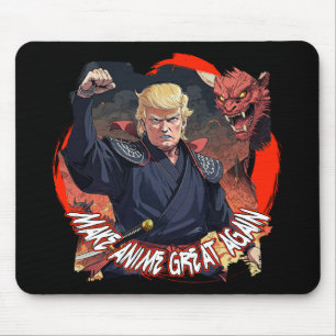 President Trump Make Anime Great Again Mouse Pad