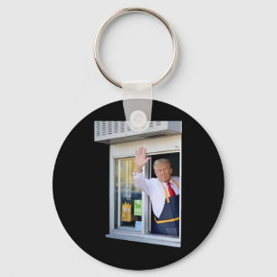 President Trump Makes French Fries 1 Keychain