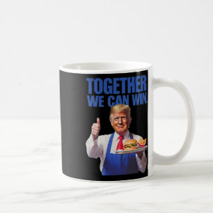 President Trump Makes French Fries  Coffee Mug