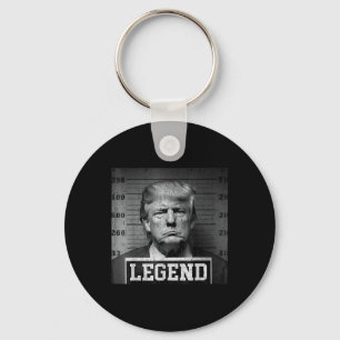 President Trump Mug Shot Keychain