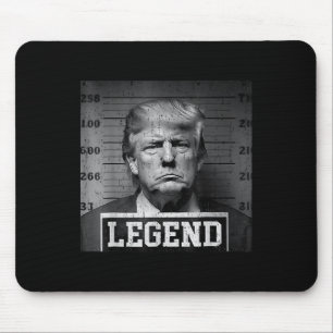 President Trump Mug Shot Mouse Pad