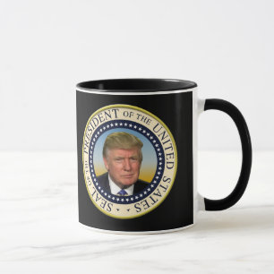President Trump Photo Presidential Seal Mug